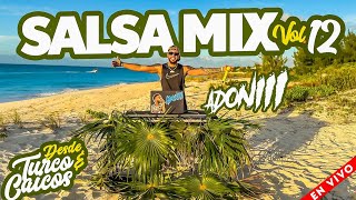 SALSA CLASICA VOL 12 🥁 LAS 12 MEJORES SALSA  MEZCLADA EN VIVO POR DJ ADONI ♥️🍺🥃  SALSA MIX [upl. by Llerat]