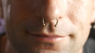 Fake Magnetic nose ring reivew [upl. by Bayly]