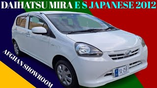 Daihatsu Mira ES 2012 Model 660cc Japanese Mira non custom paid [upl. by Airan]