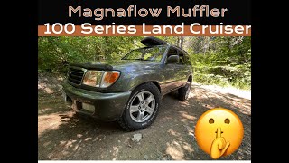 100 Series Land Cruiser Magnaflow Exhaust [upl. by Lleznod]