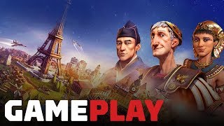 20 Minutes of Civilization 6 Gameplay on Nintendo Switch [upl. by Giraud]