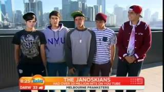 The Janoskians on the Today Show [upl. by Artenra790]