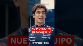 COLAPINTO TIENE NUEVO EQUIPO humor deporte f1 [upl. by Hittel]