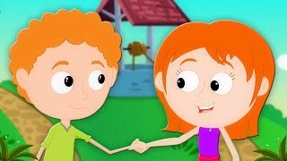 Jack y Jill  canción para niños  poema para niños  Jack And Jill  Nursery Rhyme  Preschool Kids [upl. by Hsan]