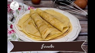 Frixuelos Filloas  Receta Tradicional  Recetas Rápidas y Sencillas [upl. by Cida]