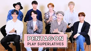 PENTAGON Reveals Whos the Biggest Flirt the Funniest and More  Superlatives [upl. by Jenilee]