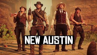 RDR2  John Marston Marshal Johnson and the boys clear New Austin [upl. by Files]