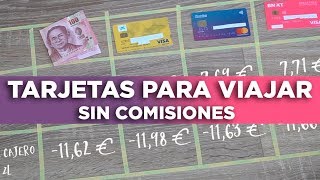 Mejores tarjetas para viajar sin comisiones Revolut Bnext [upl. by Roht]