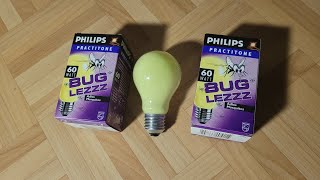 Lampes PHILIPS quotBug Lezzzquot 60W 230v E27 2000s  Neuves [upl. by Ajup]