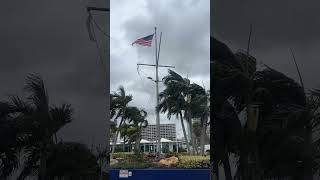 HELENE LIVE Tide hits the streets  Hurricane Helene makes landfall in Tampa [upl. by Marrin]