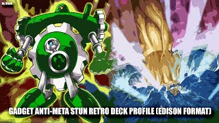 Yugioh Gadget AntiMeta Stun Retro Deck Profile Edison Format  by Blackmaster99 ITA [upl. by Kcarb]