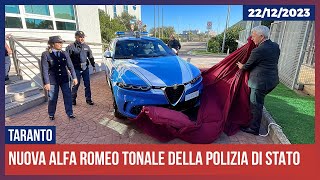 Nuova Alfa Romeo Tonale della Polizia di Stato Questura di Taranto [upl. by Ntsyrk]