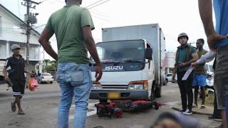 Suriname NieuwsquotVerkeersongeval met ebike op Ringweg Tragisch voorvalquot [upl. by Ennaecarg885]