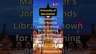 Exploring the Hidden Gems of University of Manchester 🎓 shorts history [upl. by Izy551]