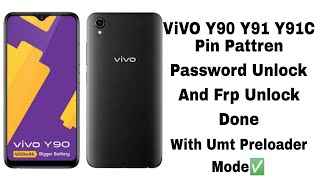 Vivo Y90 Y91 Y91c Password Pattern Frp Unlock Done with Umt✅🔥 [upl. by Enahc]