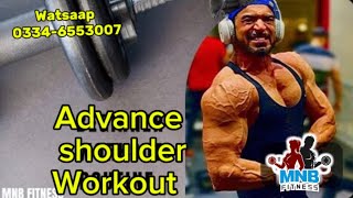 Killing shoulder workout  new workout routine  Shoulder Blast New Delts For shoulders [upl. by Nedarb262]