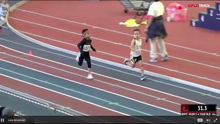 The Greatest 5YearOld 400m Race Of All Time [upl. by Ihcalam]