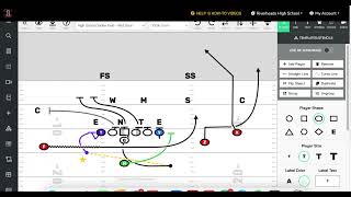 FirstDown PlayBook Unbalanced Formation Tackle Screen [upl. by Fira211]