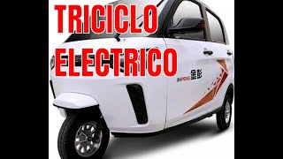 Triciclo eléctrico para adultos tres ruedas coche para pasajeros [upl. by Damian]