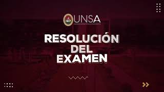 RESOLUCIÓN PRIMERA EVALUACIÓN CEPRUNSA CICLO QUINTOS 2023 UNSA [upl. by Ennoirb517]