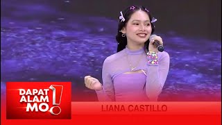 Lianna Castillos charming performance of ‘Bebegurl’  Dapat Alam Mo [upl. by Elijah]