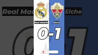 Real Madrid vs Elche  Laliga 2023  Score Predictor Hit Pause shorts youtube football [upl. by Tiemroth635]