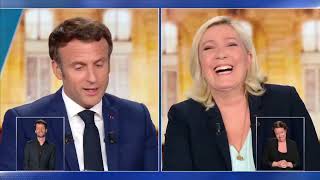 quotOn voit quon vieillitquot  Quand Emmanuel Macron et Marine Le Pen plaisantent sur leur discipline [upl. by Nilson458]