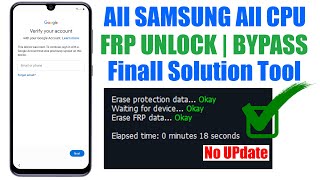 Finally Tool All Samsung FRP Bypass Android 121314 One Click  No 0  Adb fail [upl. by Kciregor]