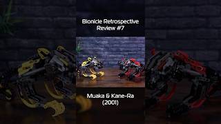 LEGO Bionicle Muaka amp KaneRa Retrospective Review No 7 [upl. by Eillac]