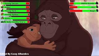 Tarzan 2 2005 Final Battle with healthbars 22 [upl. by Hafler438]