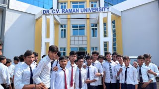 CV Raman University visit by JNVK students [upl. by Einial36]