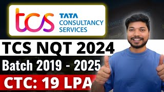 TCS NQT Off Campus Hiring 2025 Fresher  TCS hiring  Apply online  Job4freshers [upl. by Enecnarf576]