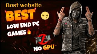 Best website low and pc games free download 😲 free pc games for low device 🫣 [upl. by Araiek50]