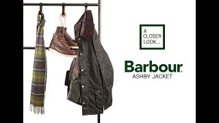 Barbour Ashby Wax Jacket  How Does It Fit [upl. by Nneb]