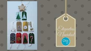 ETIQUETAS PARA TUS REGALOS DE NAVIDAD  CHIC DIY [upl. by Elda]