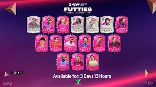 Futties Team 4 Pack Opening [upl. by Newra325]