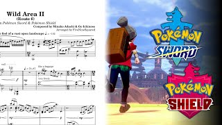 quotWild Area Northquot Route 6 piano arrangement  Pokémon SwSh [upl. by Rania]