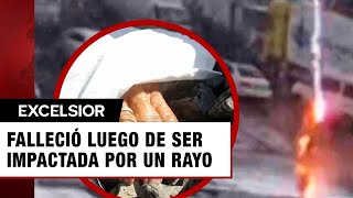 Mujer de 90 años fallece por impacto de un rayo en Tlaxcala [upl. by Jayne]