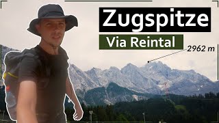 Zugspitze via Reintal Ohne Erfahrung an einem Tag auf Deutschlands höchsten Berg [upl. by Dulcia853]