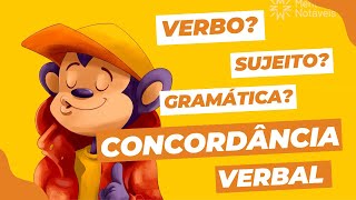 CONCORDÂNCIA VERBAL  Língua Portuguesa [upl. by Seften816]