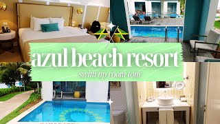 AZUL BEACH RESORT  SWIM UP ROOM TOUR Negril Jamaica [upl. by Northrop]