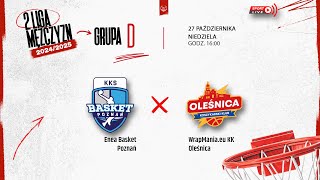 Enea Basket Poznań  WrapManiaeu KK Oleśnica 2 LM [upl. by Agnesse]