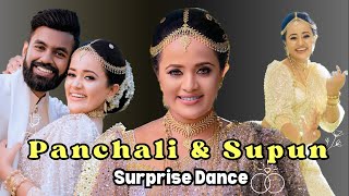 Panchali amp Supun  Wedding Surprise Dance Full  Wedding Day [upl. by Olsson]