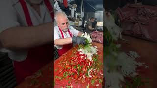 Kasap Selçuk’ta salata yapımı gaziantep salata foodie [upl. by Pelagia700]