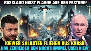 UKRAINEKRIEG Russland erobert Festung Kiews Soldaten werfen Waffen nieder und fliehen aus Kursk [upl. by Teak]