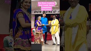 Don Bosco Academy Alirajpur Best Couple Garba Compitition  First Price [upl. by Ytsud]