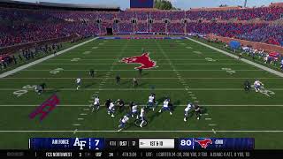 CFB 25 SMU Dynasty S4 Wk3 vs Air Force [upl. by Gravante561]