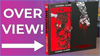 BRZRKR Deluxe Limited Edition Slipcase Hardcover Overview  Keanu Reeves Comic Book [upl. by Rosenzweig912]