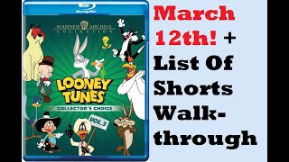 Looney Tunes Collectors Choice Vol 3 Release Date Announcement  List Of Shorts Walkthrough [upl. by Donn]