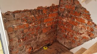 Landlord cheap damp proofing  Using Damp Proof Membrane  only £50 material cost [upl. by Yole]